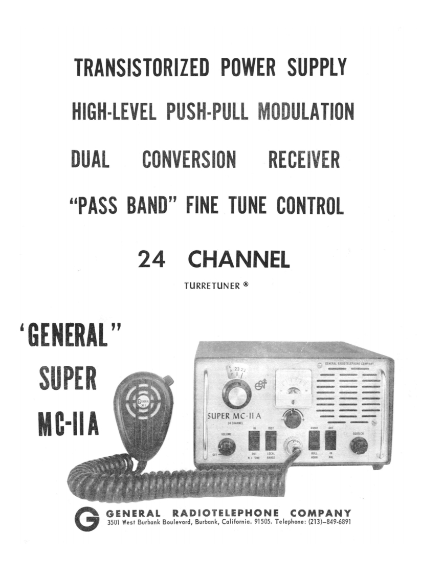 General_Super_MC-IIA_(Manual操作说明书手册)