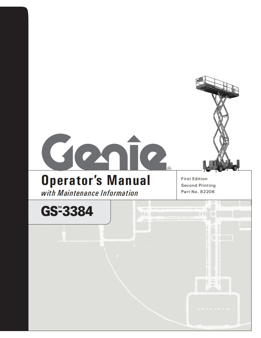 Genie-GS-3384-Operational-Manual操作与维护说明书手册