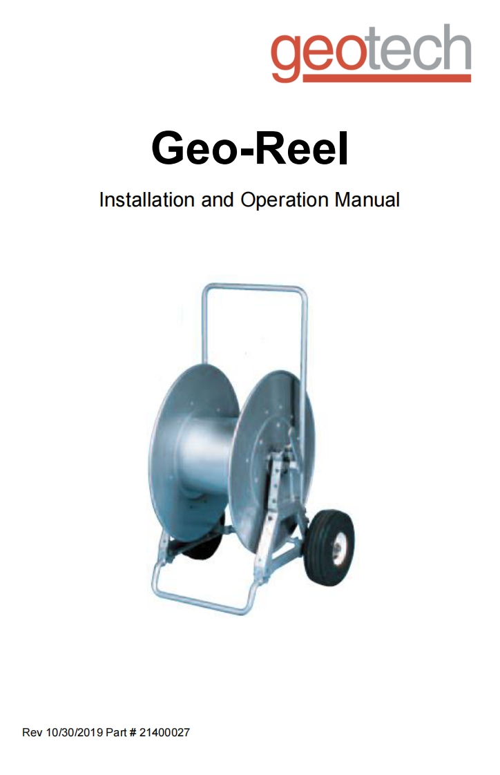 Geotech_Geo_Reel_使用说明书手册