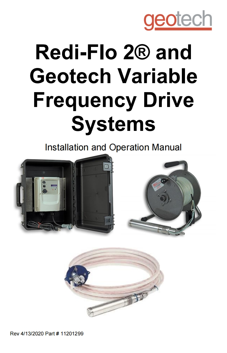 Geotech_RF-2_VFD_Systems_使用说明书手册_2