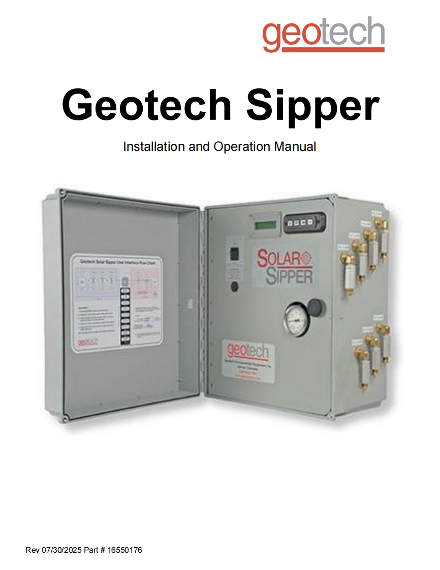 Geotech_Sipper_使用说明书手册