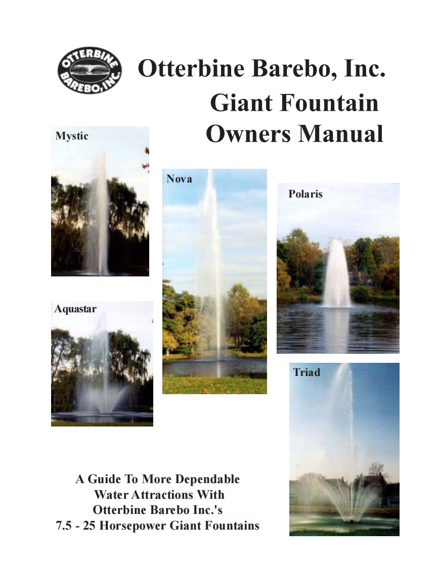 Giant-Fountain-安装操作说明书手册