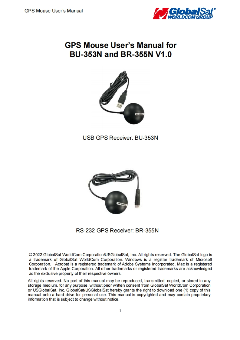 Globalsat_Mouse_Win_User-Manual-BU-353N_BR-355N-V1