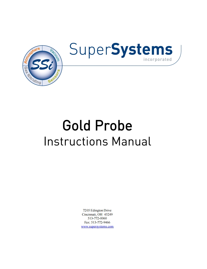 Gold_Probe_操作说明书手册