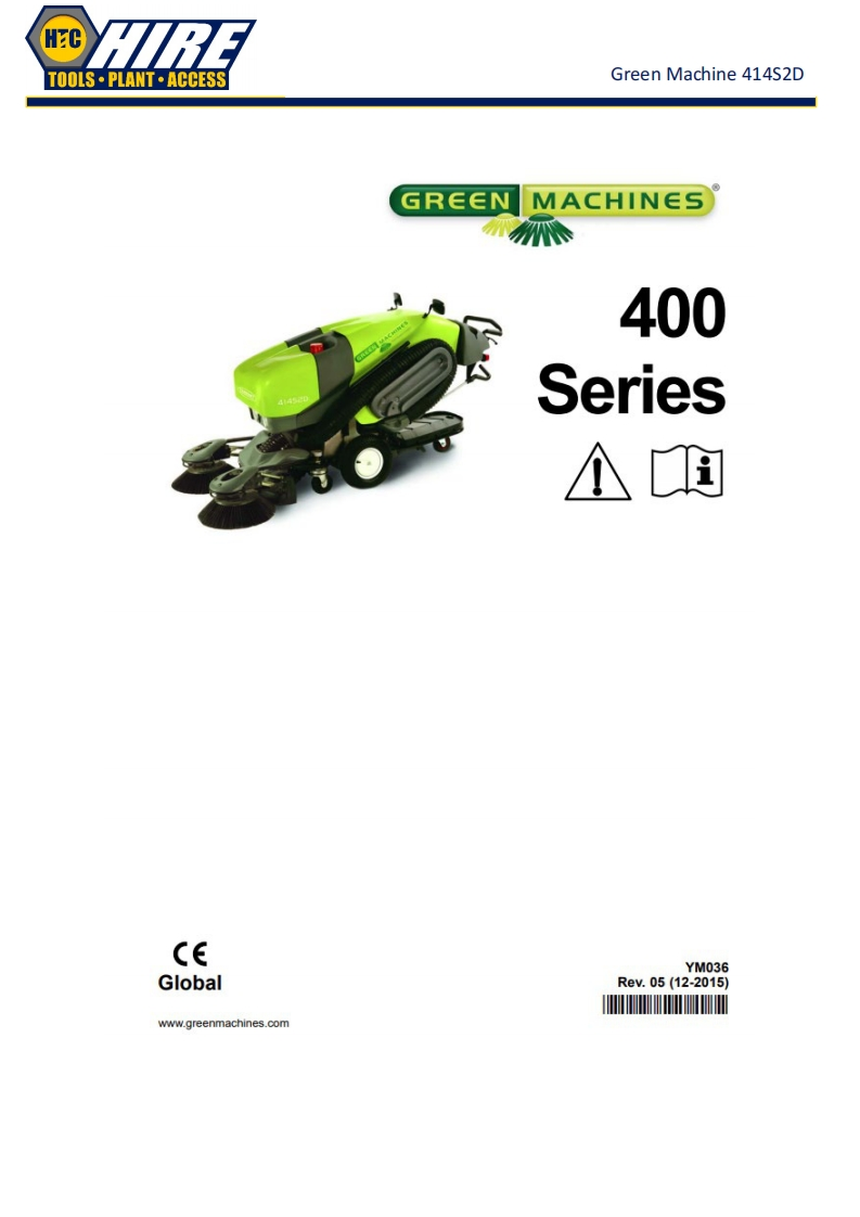 Green-Machine-414S2D-Manual操作说明书手册-HTC-2