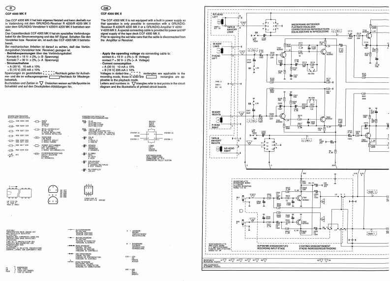 Grundig-CCF4300MKII-tape-电气原理图手册