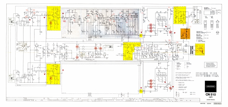 Grundig-CN510-tape-电气原理图手册