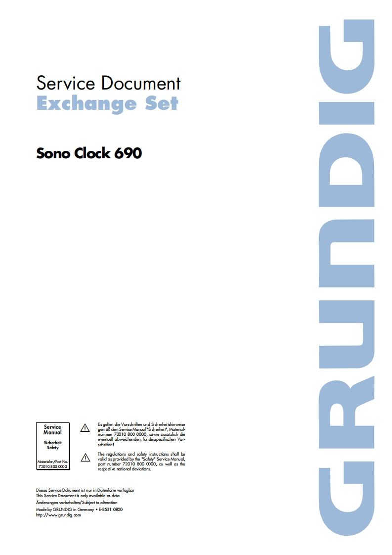 Grundig-Sonoclock-690-Service-Manual