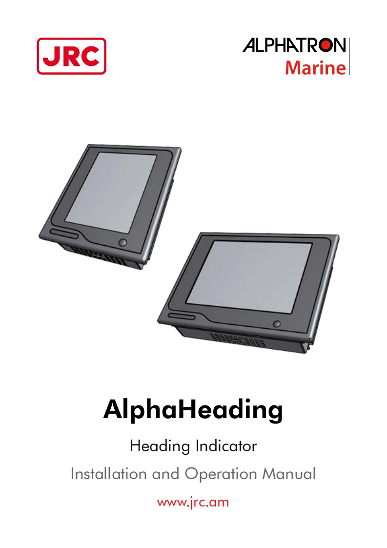 Gyro-Alphatron-AlphaHeading-Indicator-MFM-MFL-安装操作说明书手册--9-10-2017