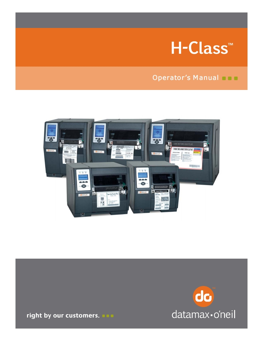 H-Class-Operators-操作说明书手册