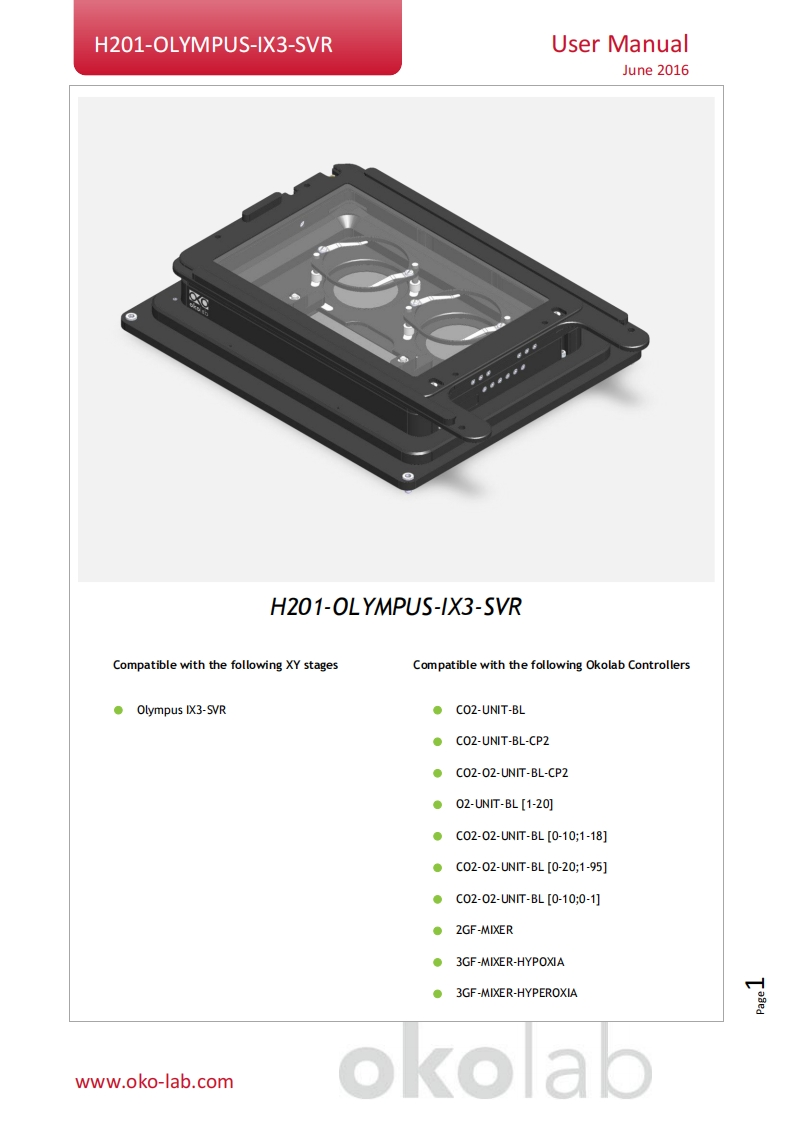 H201-OLYMPUS-IX3-SVR-使用说明书手册-Vers-02-16