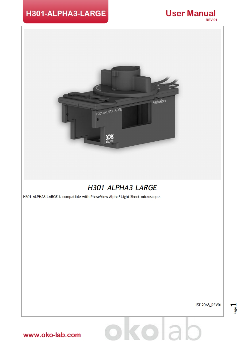 H301-ALPHA3-LARGE_User_使用说明书手册