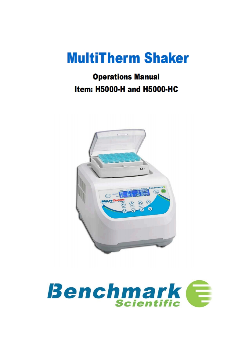 H5000-Multi-Therm-Shaker-Series-操作说明书手册-rev.4-15