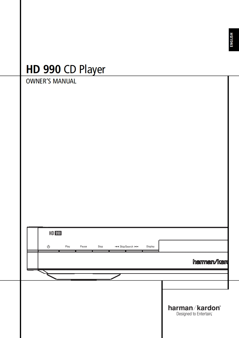 HD990HK使用说明书手册englisheu