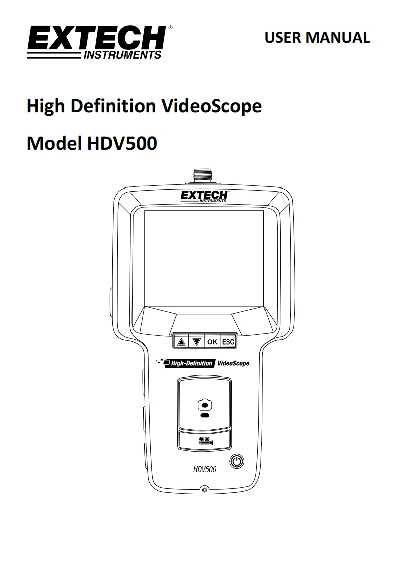 HDV540_安装调试说明书手册-en