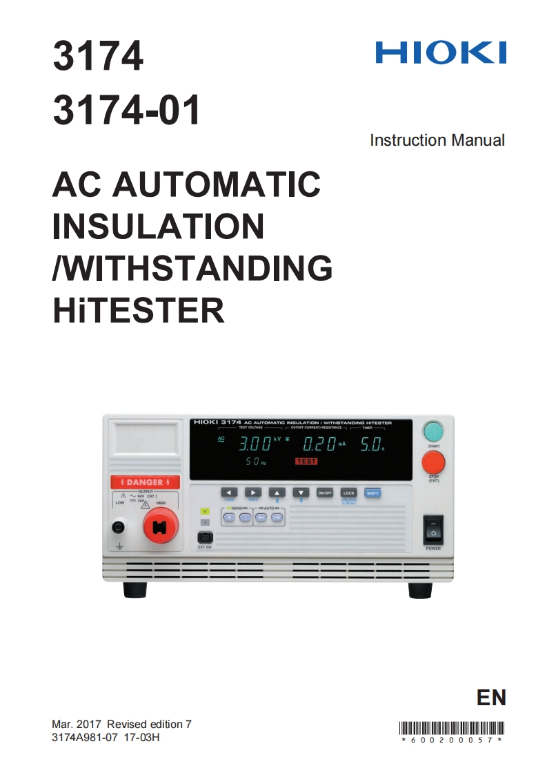 HIOKI_3174_im操作说明书手册