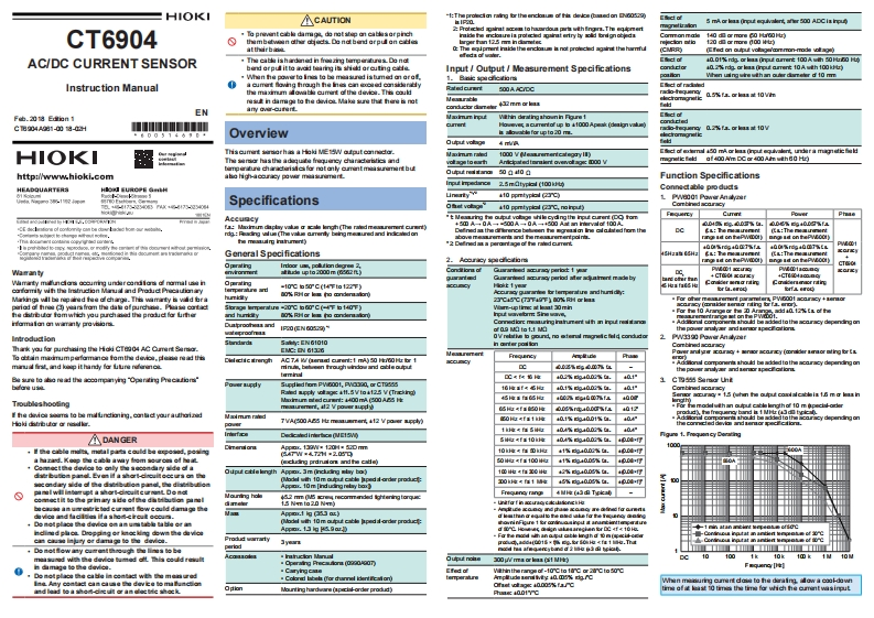 HIOKI_CT6904_im操作说明书手册