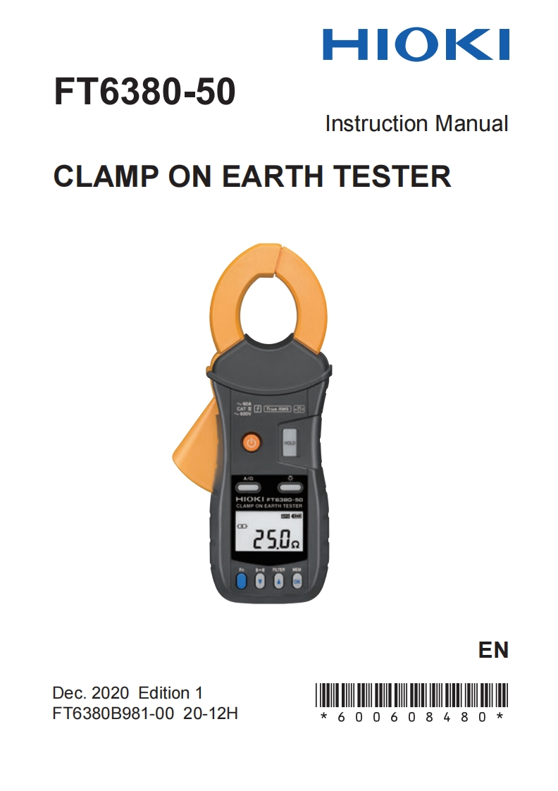 HIOKI_FT6380-50_im操作说明书手册