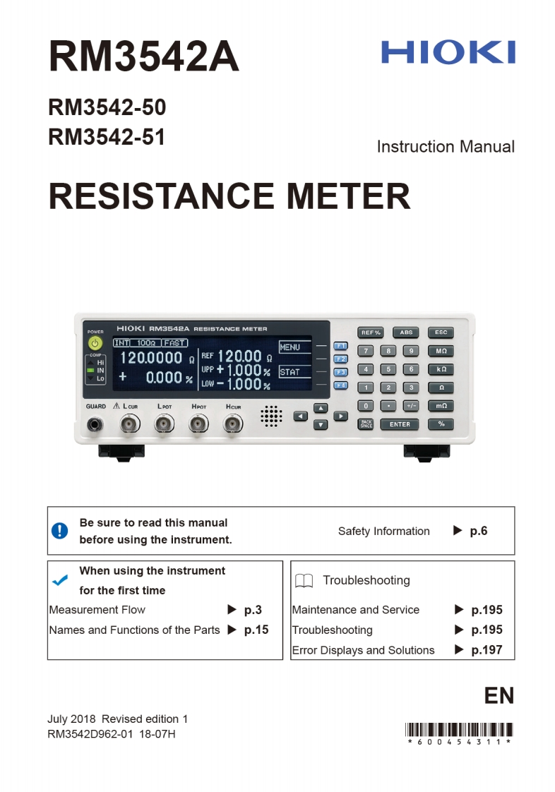 HIOKI_RM3542_im操作说明书手册