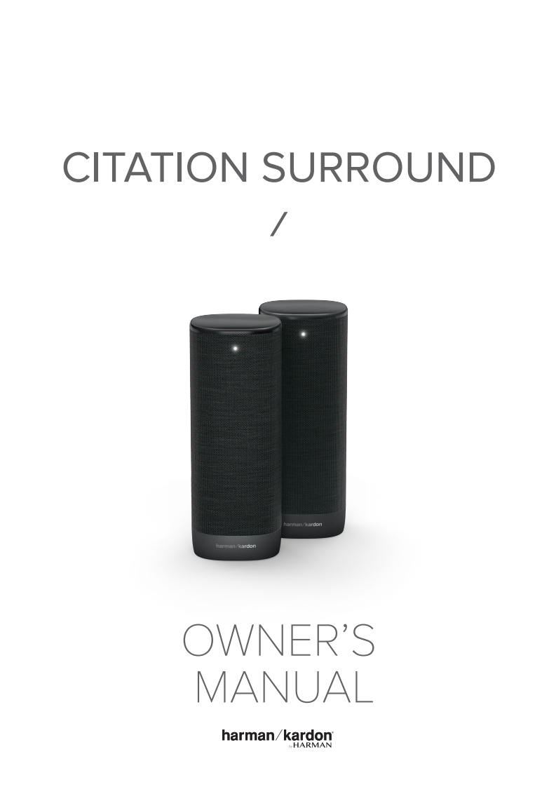 HK_CITATION_SURROUND_China_使用说明书手册_EN