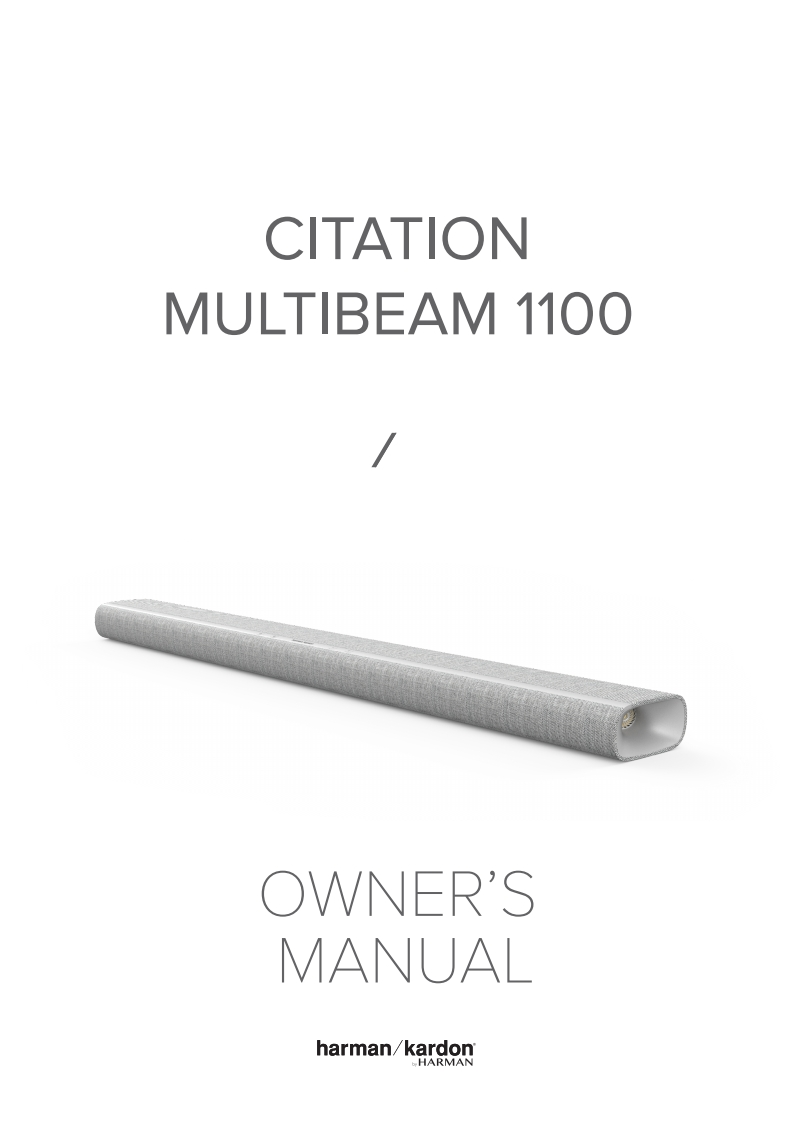 HK_CitationMultibeam1100_使用操作说明书手册_Global_EN_V8