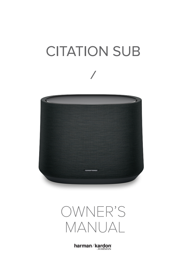 HK_CitationSUB_China_使用说明书手册_EN
