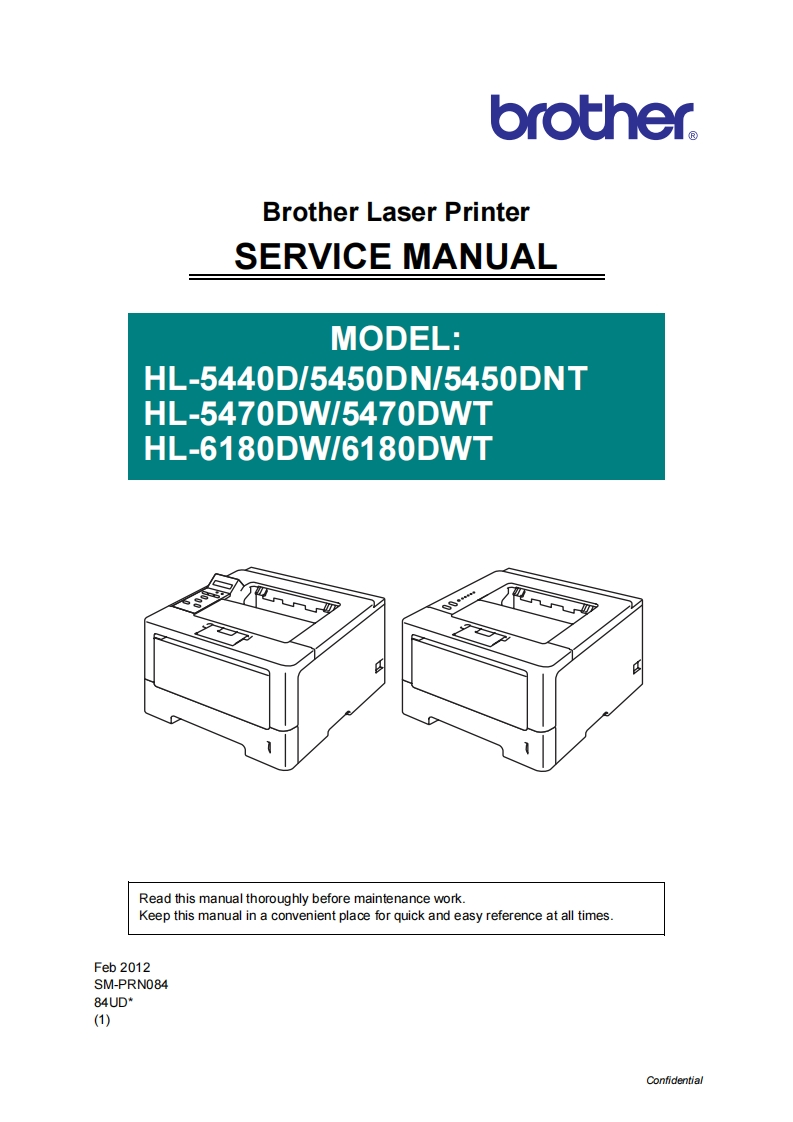 HL-5440D_Service-Manual维修维护手册