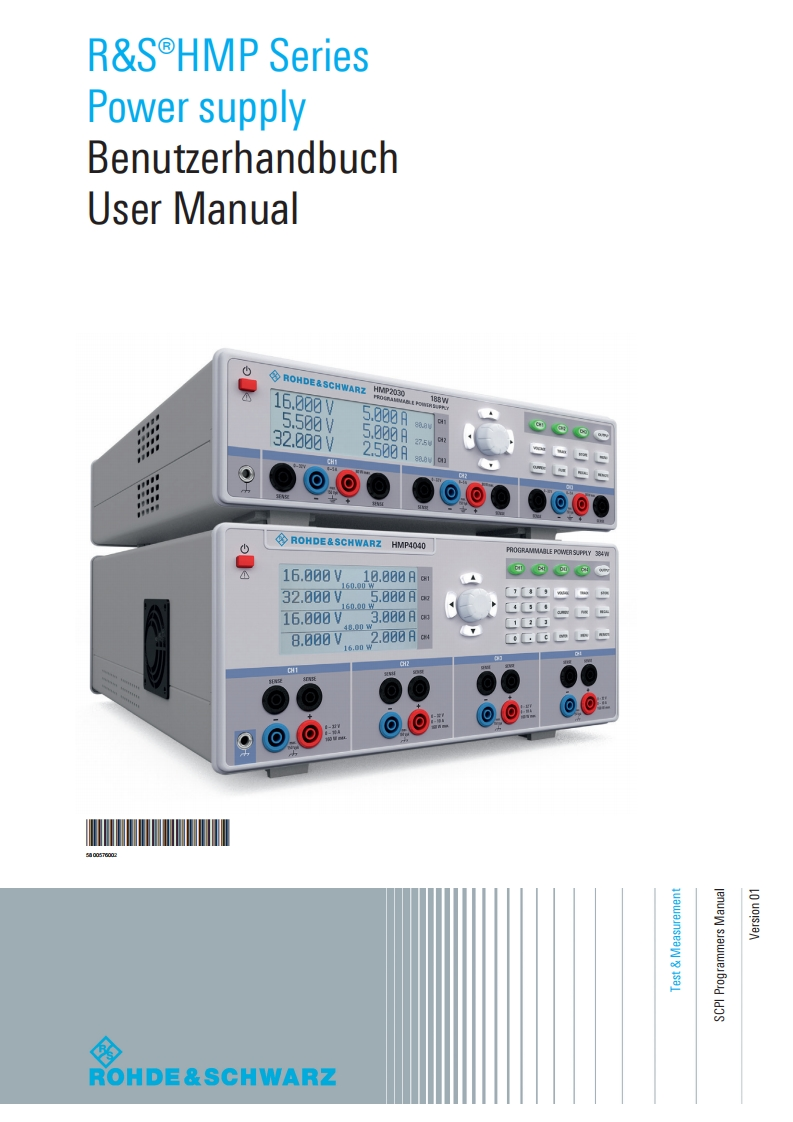 HMP_SCPI_Programmers操作说明书手册_en