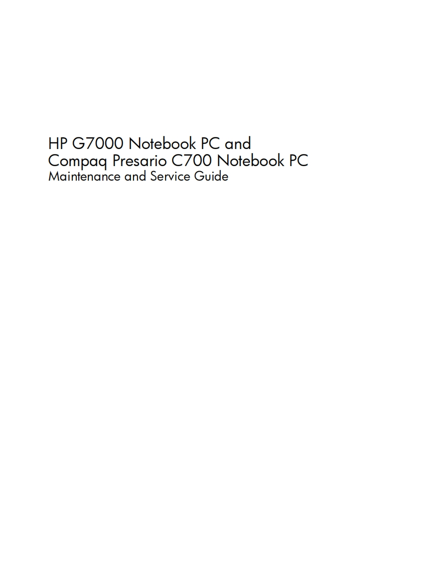 HP-Compaq-Presario-C700---Service-manual-c01301275笔记本电器原理图