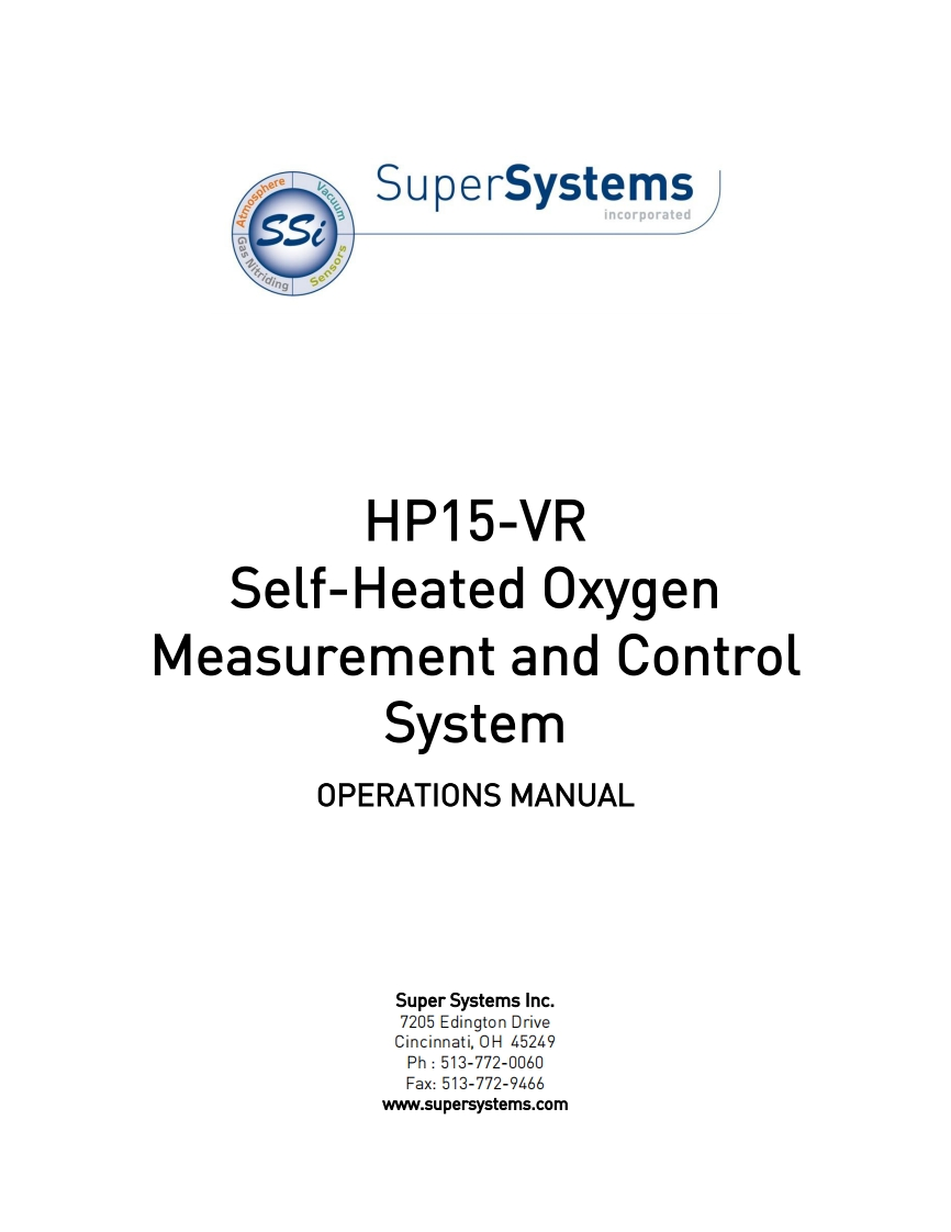 HP15-VR_操作说明书手册