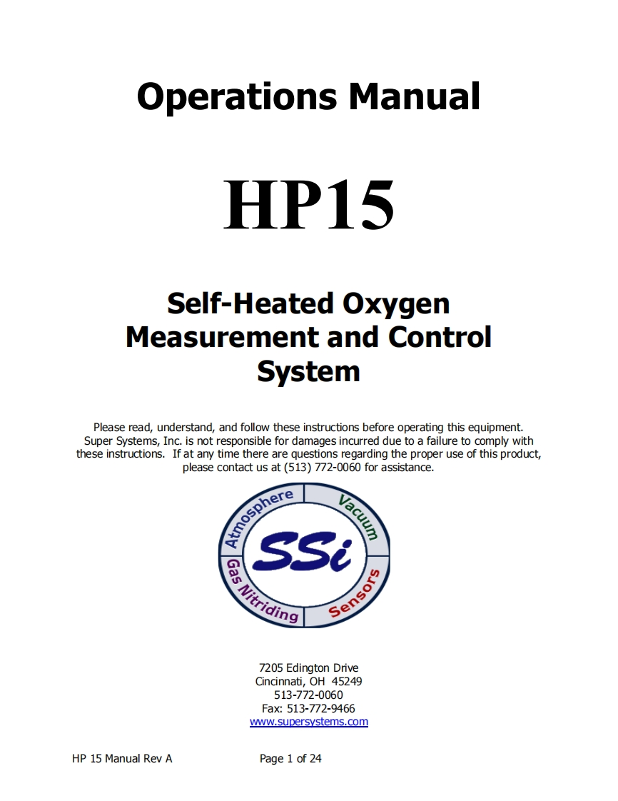 HP15_操作说明书手册