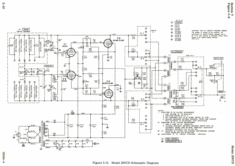 HP_200CD_solid_state_diodes_电器原理图ematic