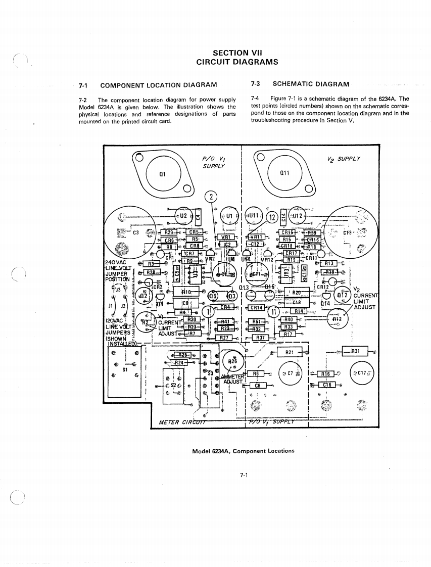 HP_6234A_-_PWB-电器原理图ematic