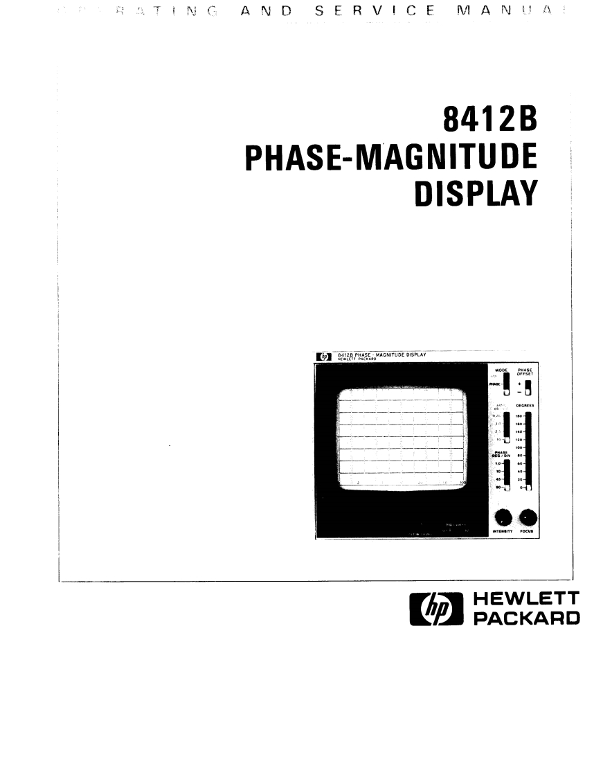 HP_8412B_Phase_Magnitude_Display