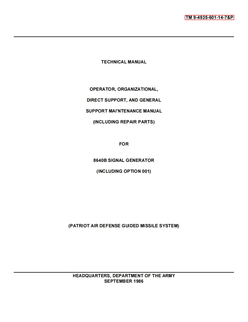 HP_8640B_Maintenance_Manual