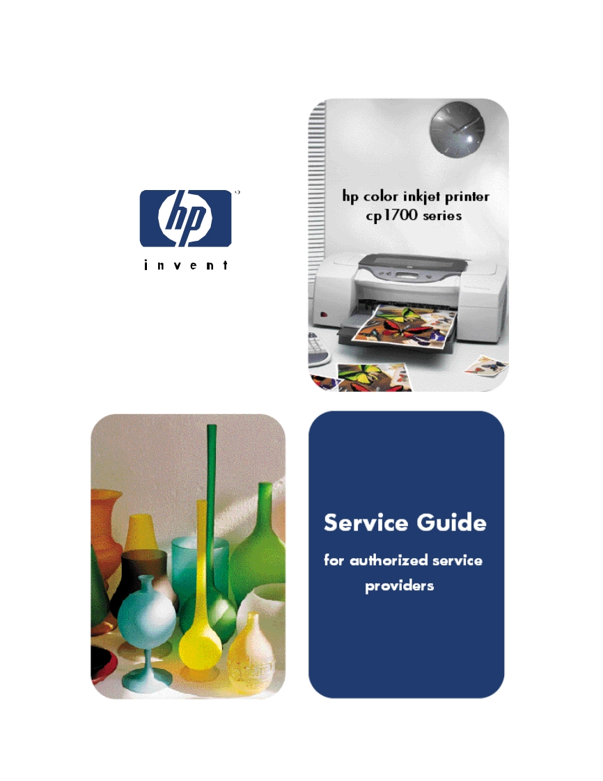 HP_Color_Inkjet_CP1700_(维修维护说明书手册)