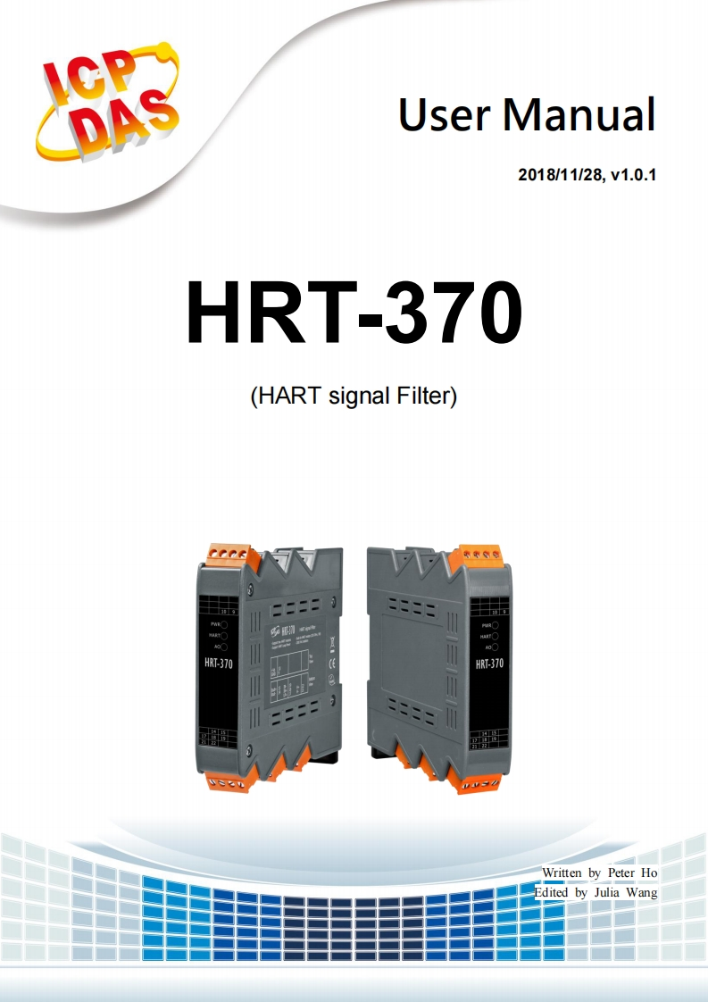 HRT-370_操作说明书手册_英语g_v1.0.1