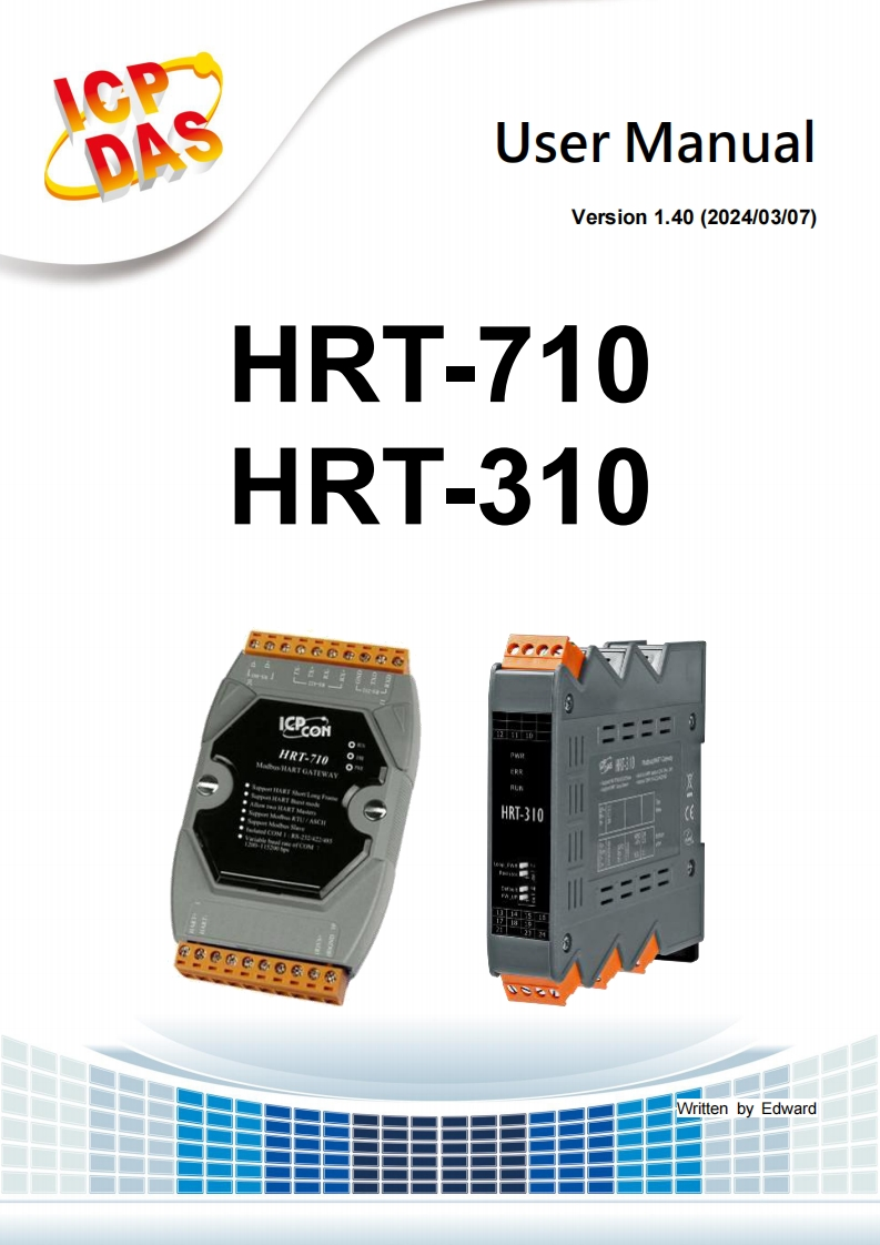 HRT-710_HRT-310_操作说明书手册_英语