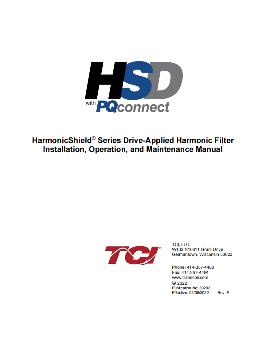HSD-安装操作说明书手册