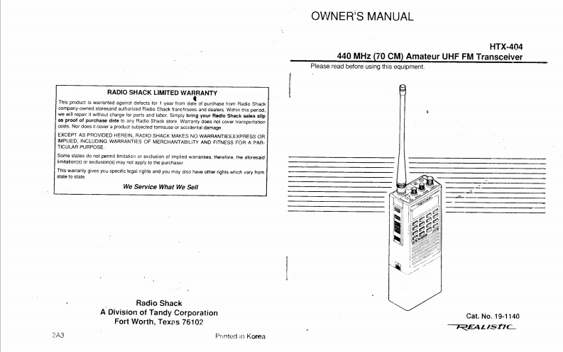 HTX-404-(Owners-Manual操作说明书手册)
