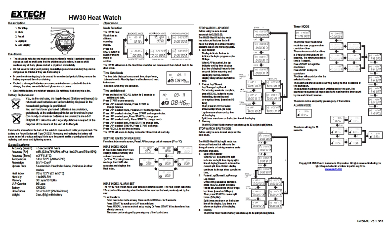 HW30_安装调试说明书手册