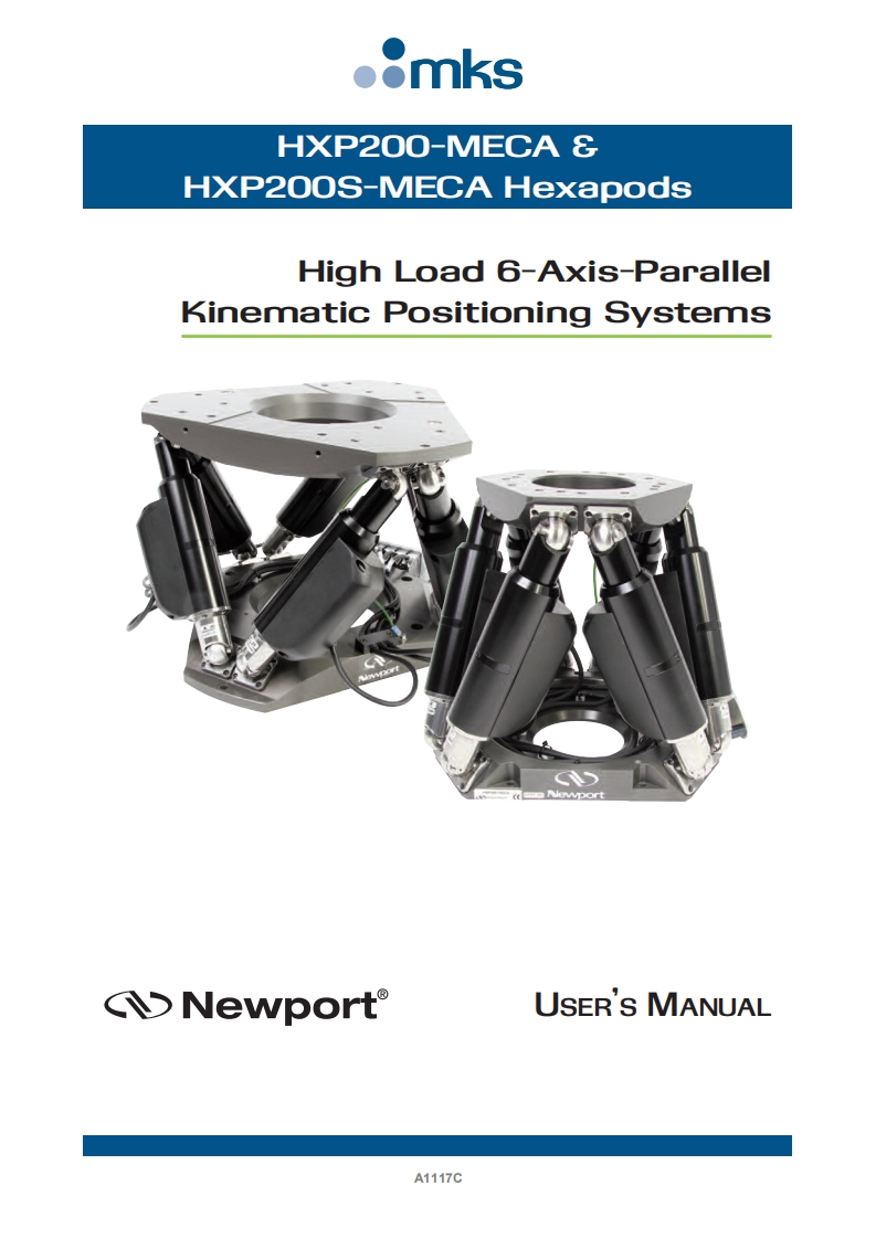 HXP200-MECA-HXP200S-MECA-使用说明书手册