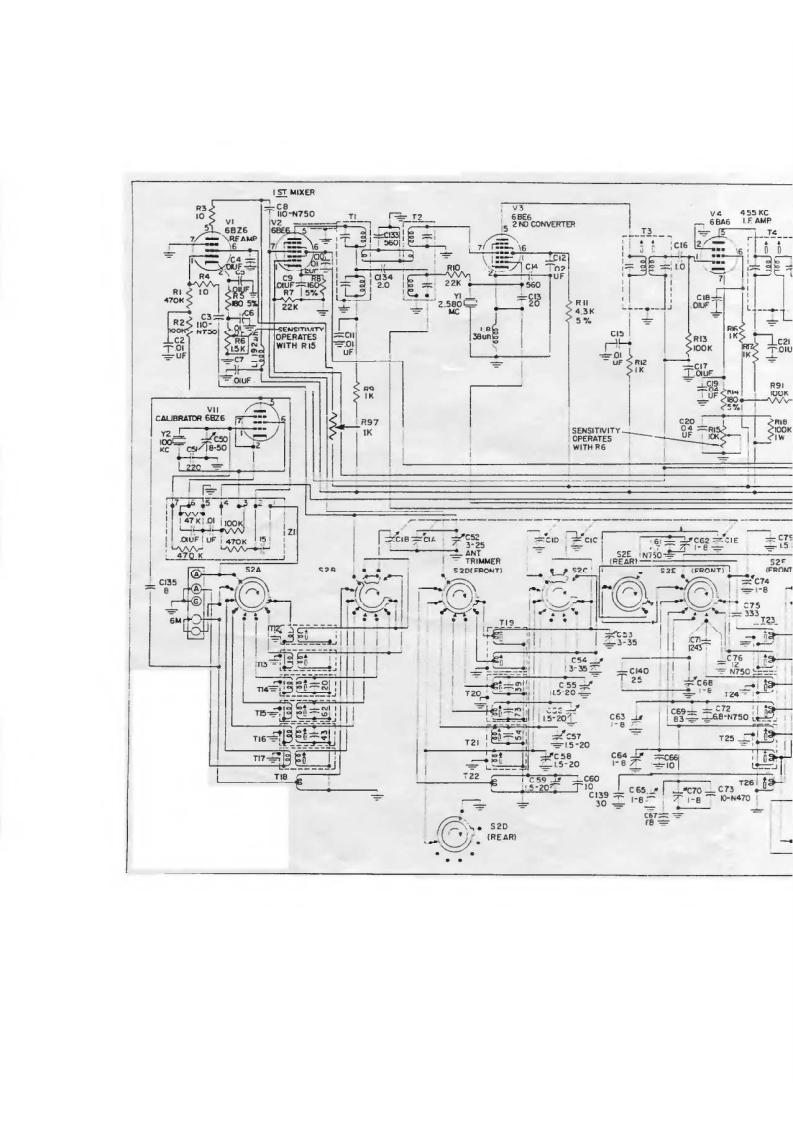 Hammarlund-HQ170-(Schematic电器原理图手册)