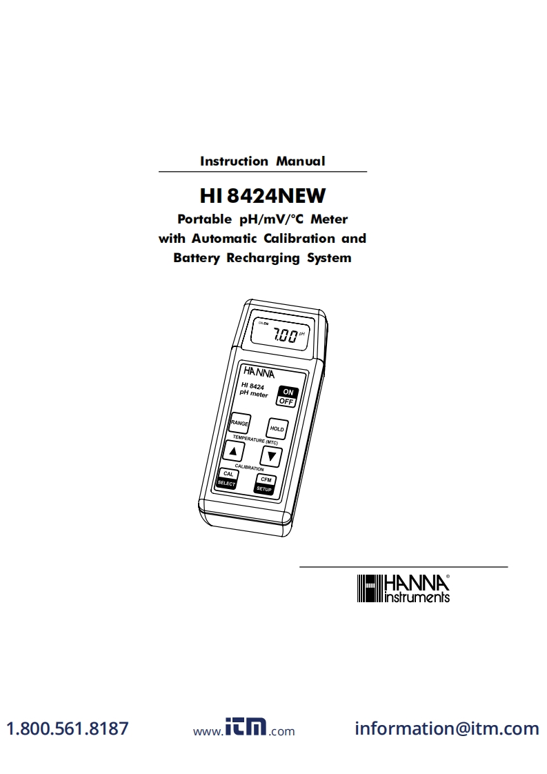Hannah-HI8424-User-Manual操作说明书手册新质力文库 - 聚焦新质生产力发展的数字化知识库_行业洞察 / 理论成果 / 实践指南免费下载新质力文库