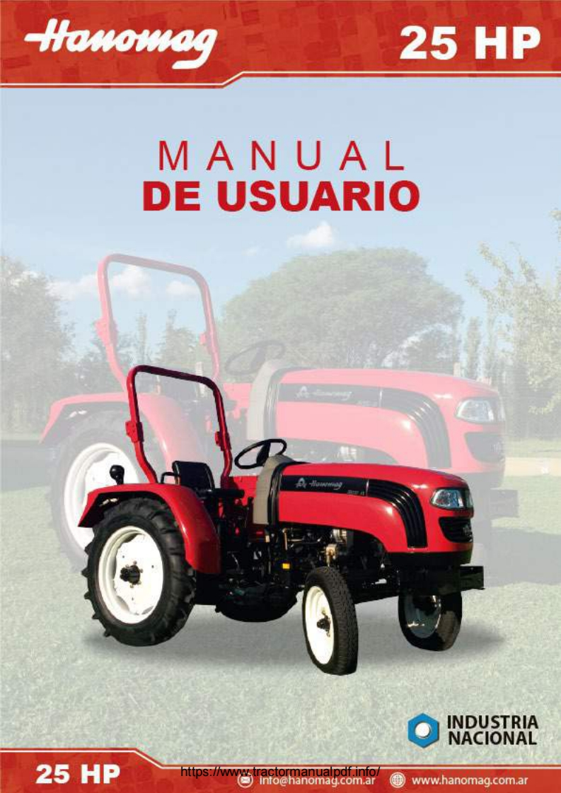 Hanomag-25HP-Tractor-维修维护手册