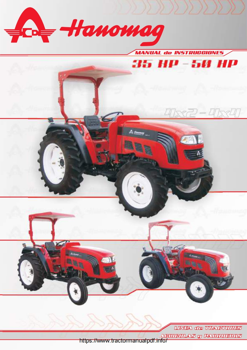 Hanomag-35HP-50HP-Tractors-维修维护手册
