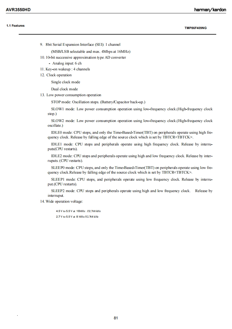 HarmanKardon-AVR3550HD-avr-维修说明书手册含电器原理图2