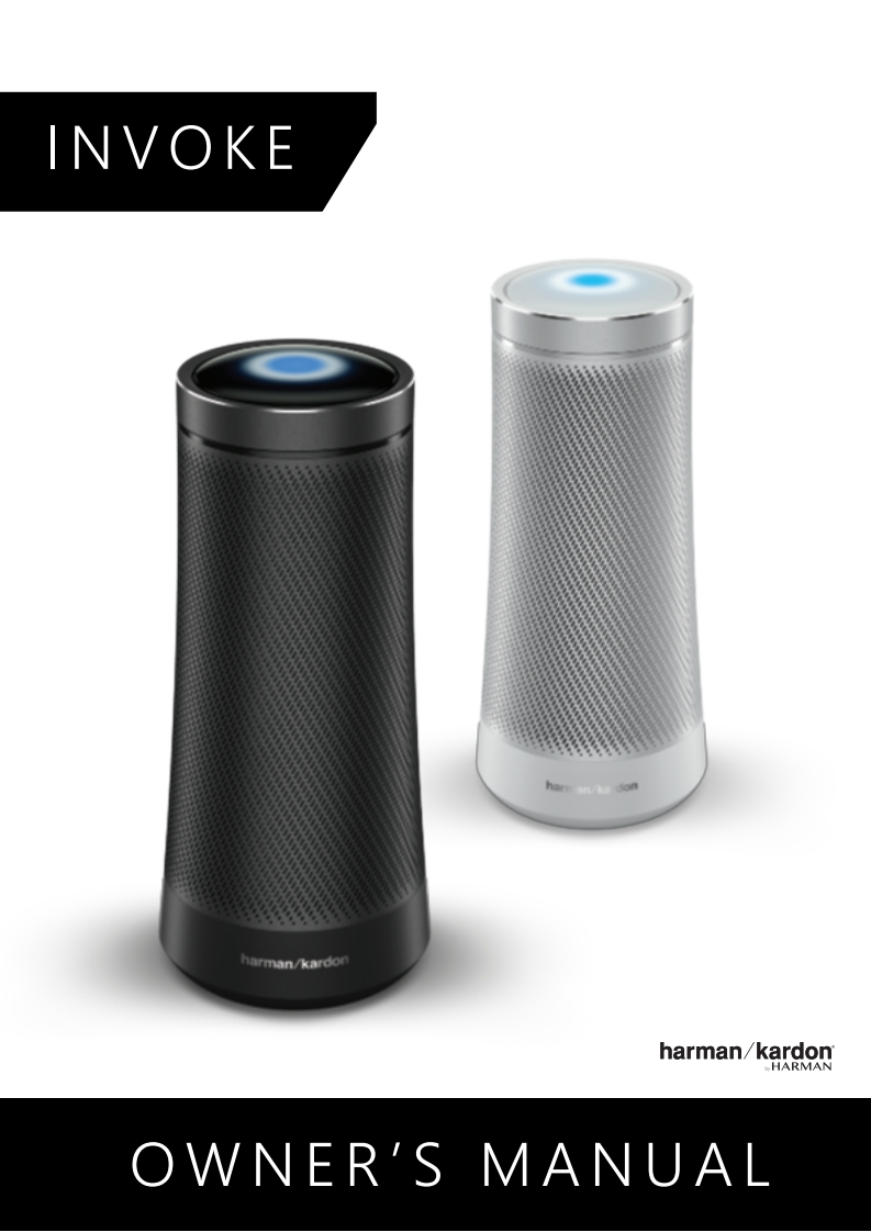 HarmanKardonInvoke使用说明书手册