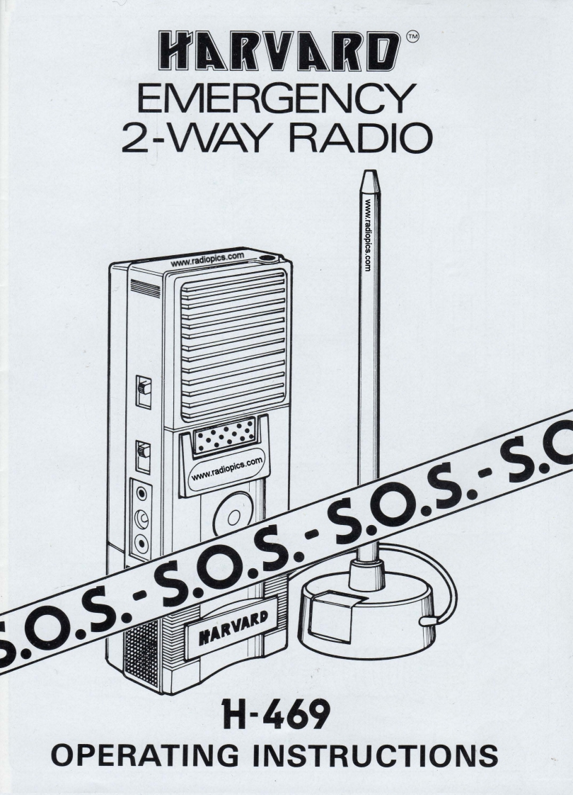Harvard_H-469_Manual操作说明书手册