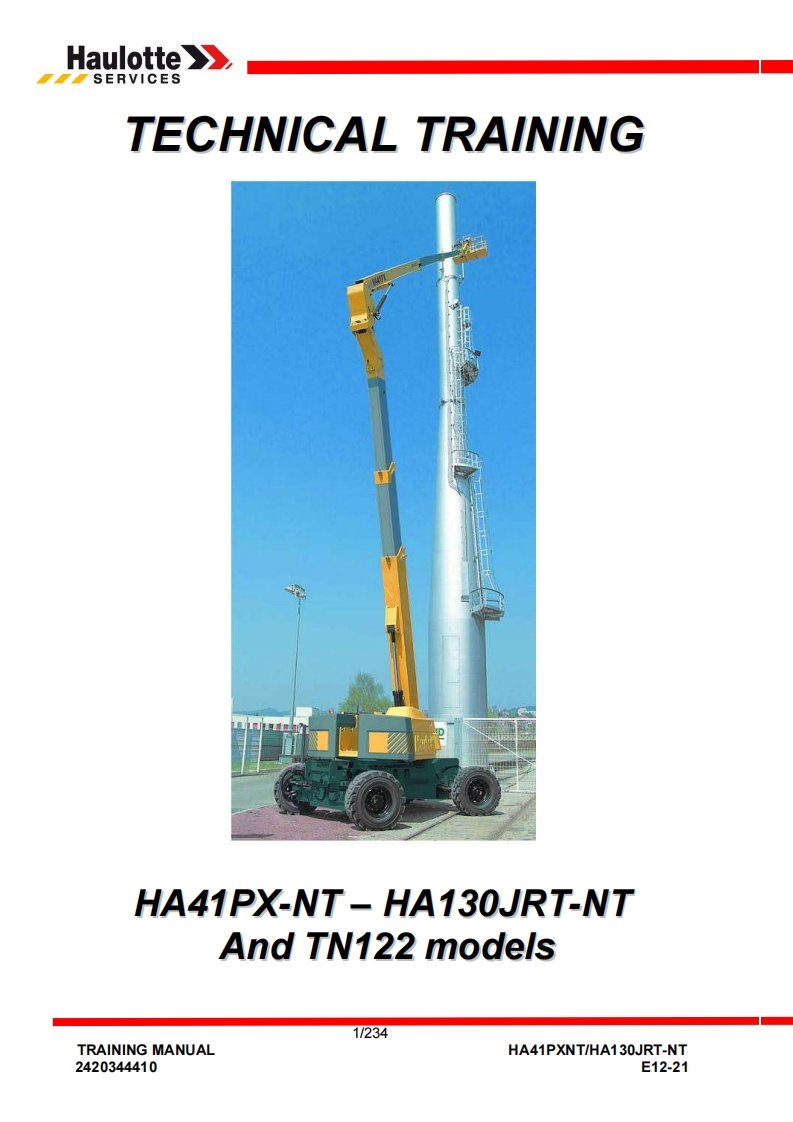 Haulotte-HA-Training-Manual操作与维护说明书手册新质力文库 - 聚焦新质生产力发展的数字化知识库_行业洞察 / 理论成果 / 实践指南免费下载新质力文库